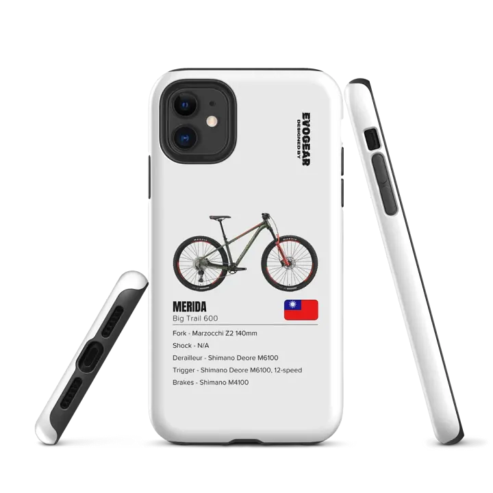 White Merida Big Trail 600 iPhone Case product image (1)