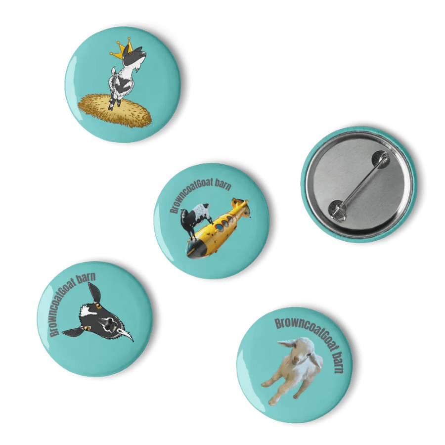 Goats Pin Button Set product image (8)