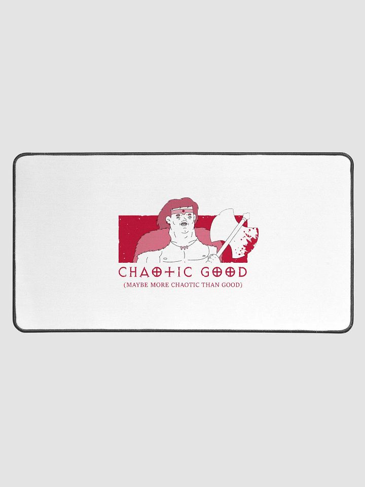 CHAOTIC GOOD BARBARIAN - Mouse Pad (Large) product image (1)