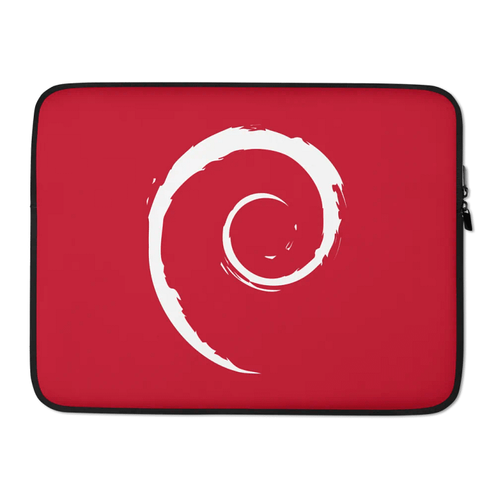 Laptop Sleeve with Debian Swirl product image (2)