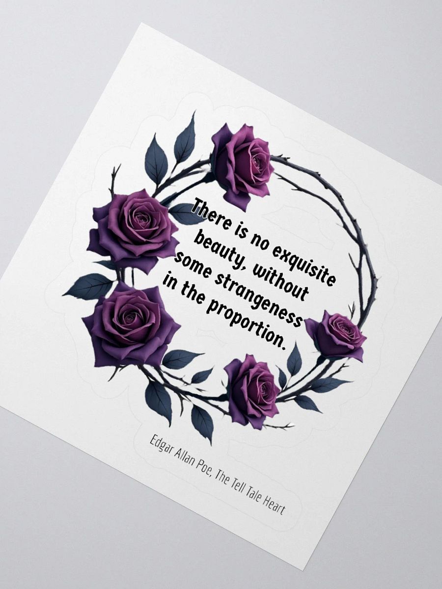 Exquisite Beauty Without Strangeness Poe Sticker product image (2)