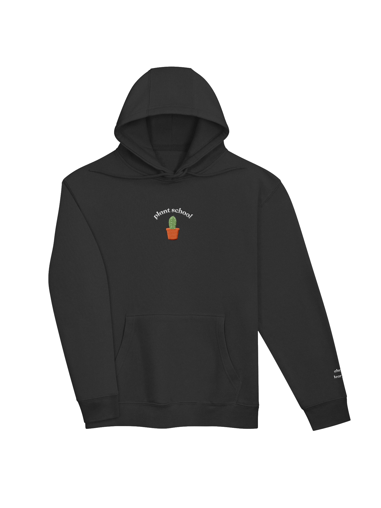 Plant School Embroidered Hoodie product image (3)
