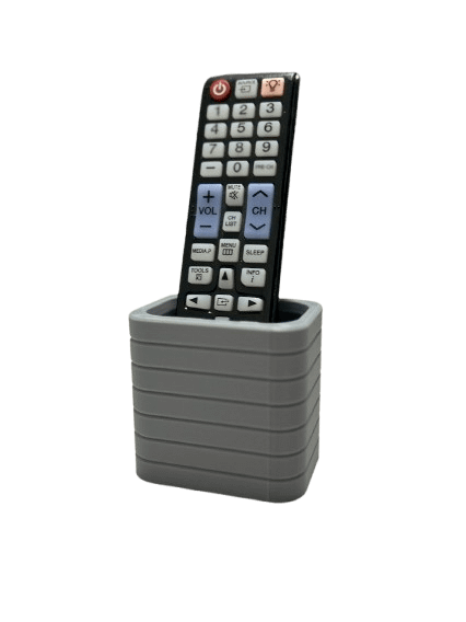 Modern Remote Holder | Suitable for all TV controllers | Silver product image (2)