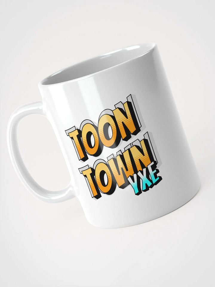 Toon Town YXE White Glossy Mug product image (2)