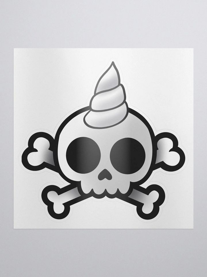 Dead Unicorn Emote Sticker product image (1)