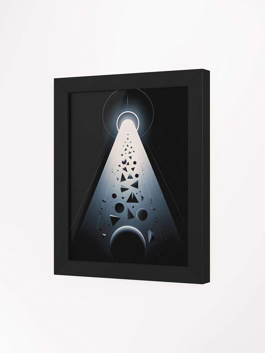 Abstract Tunnel Framed Print | Modern Geometric Wall Art product image (3)