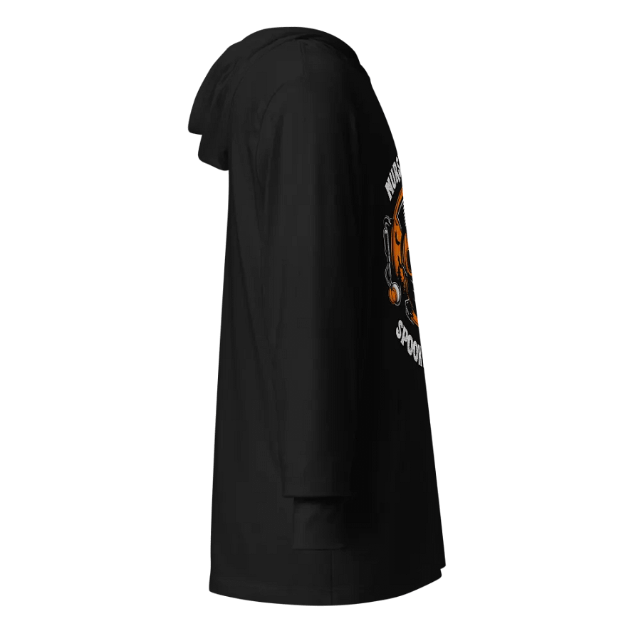 Nurse By Day, Spook By Night Hooded Long Sleeve Tee product image (5)