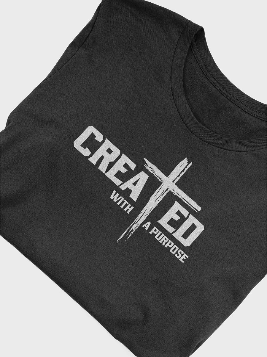 Created With a Purpose Christian T-Shirt product image (5)
