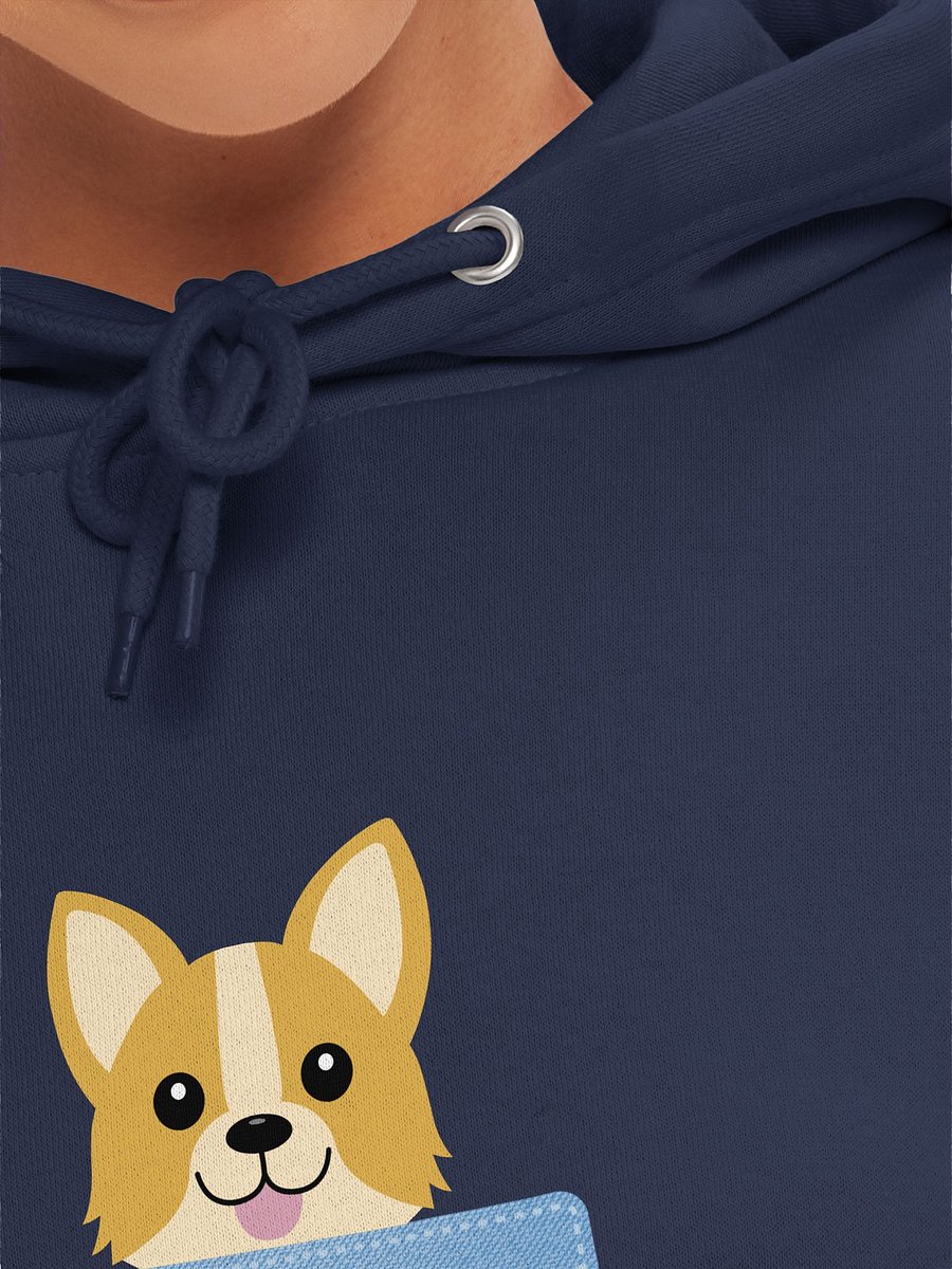 Pocket Full of Sunshine Corgi Hoodie product image (7)