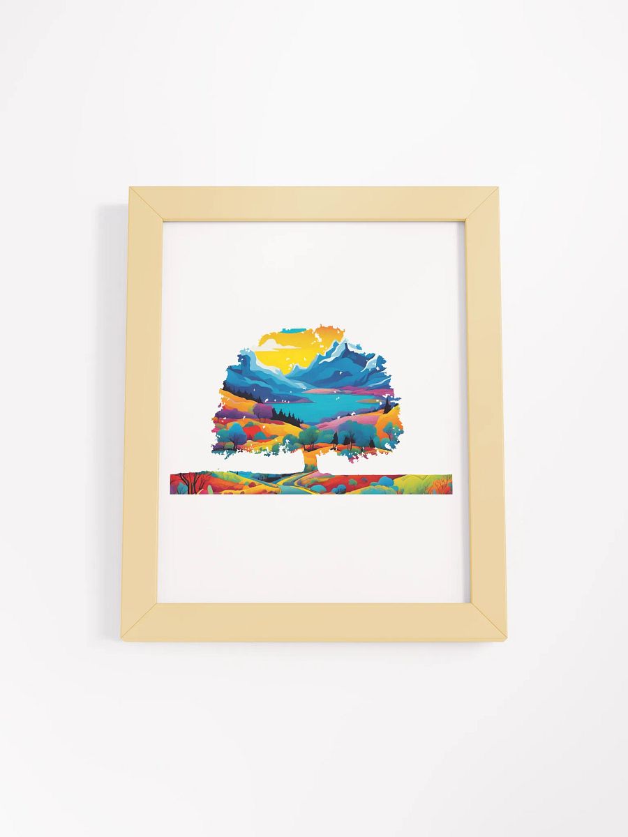 Surreal Mountain Wonderland Poster product image (3)