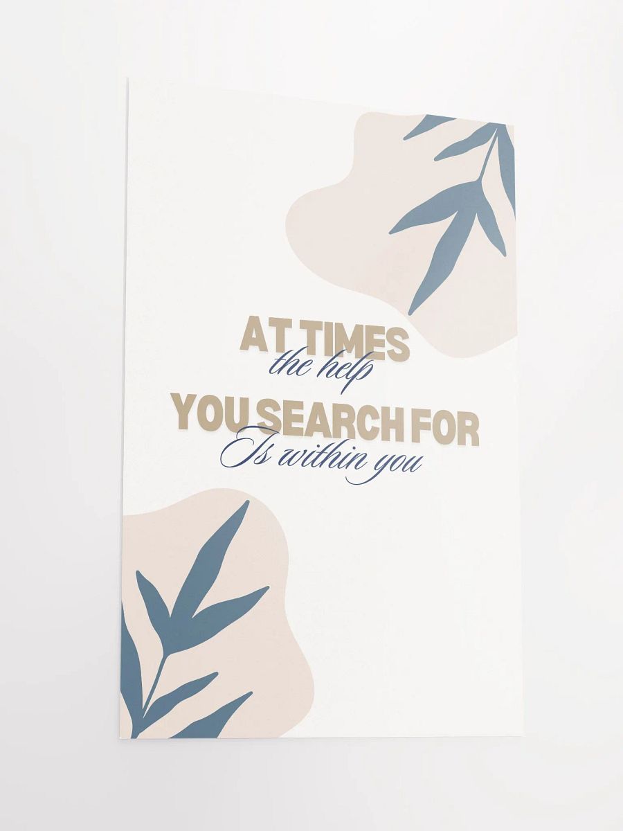 Within You - Inspirational Matte Poster product image (2)