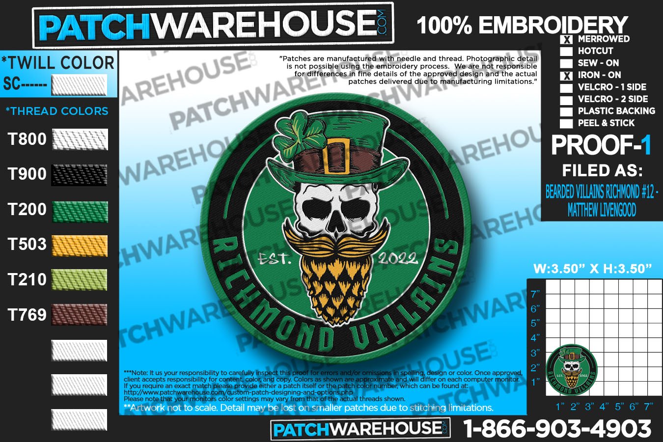 St Patricks Day Patch product image (1)