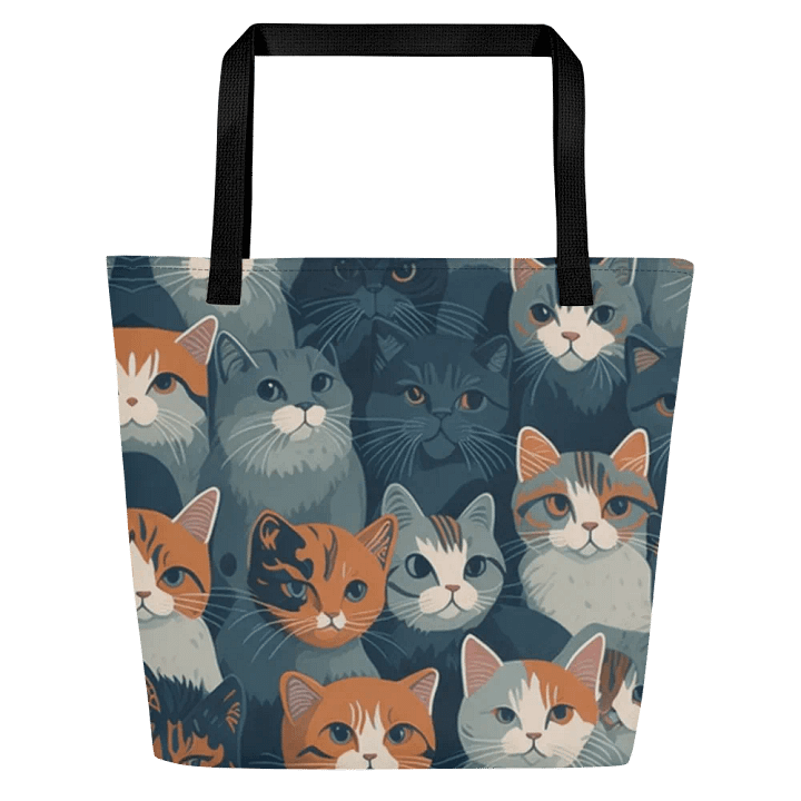The Judging Cat Tote product image (2)