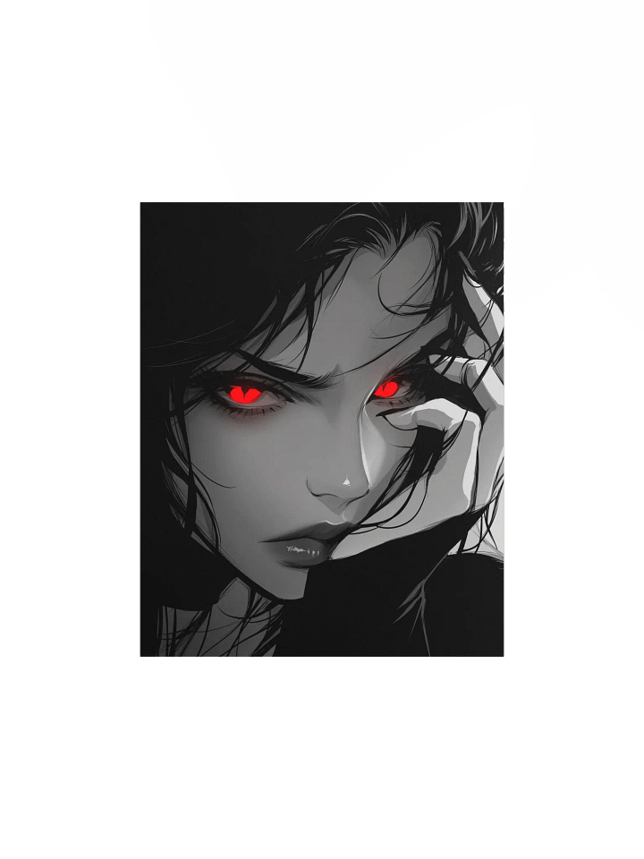 Crimson Vision Matte Poster product image (3)