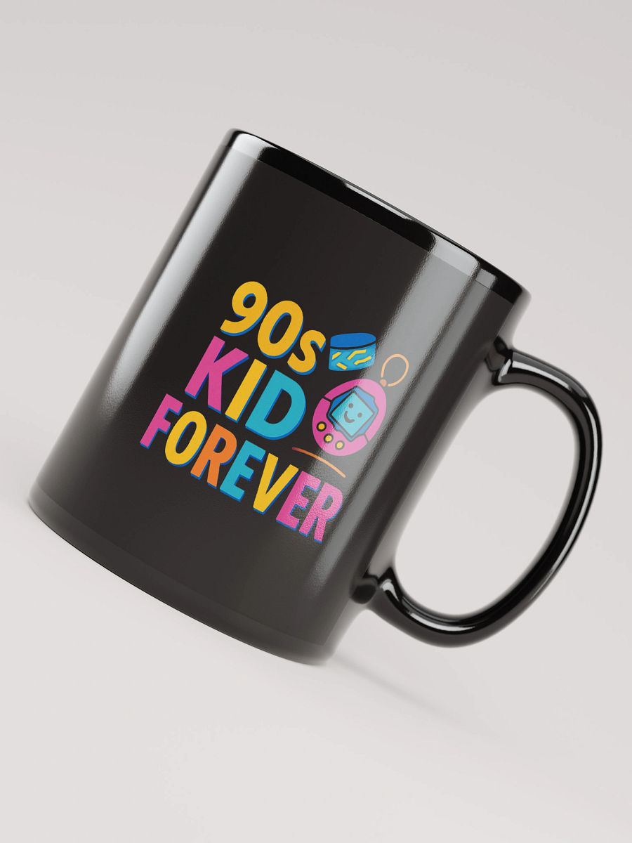 90s Kid Forever Black Glossy Mug product image (7)
