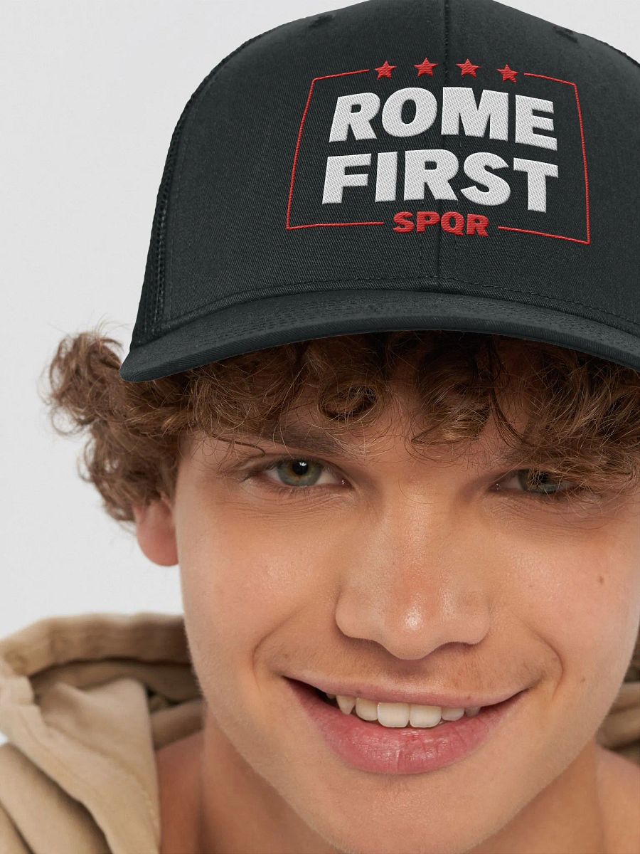 Rome First Trucker Hat product image (58)