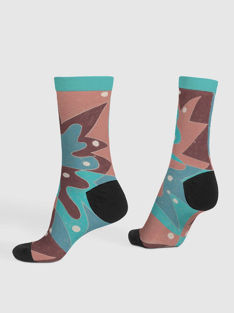 Cartoon College 1 crew socks (var 1) product image (4)