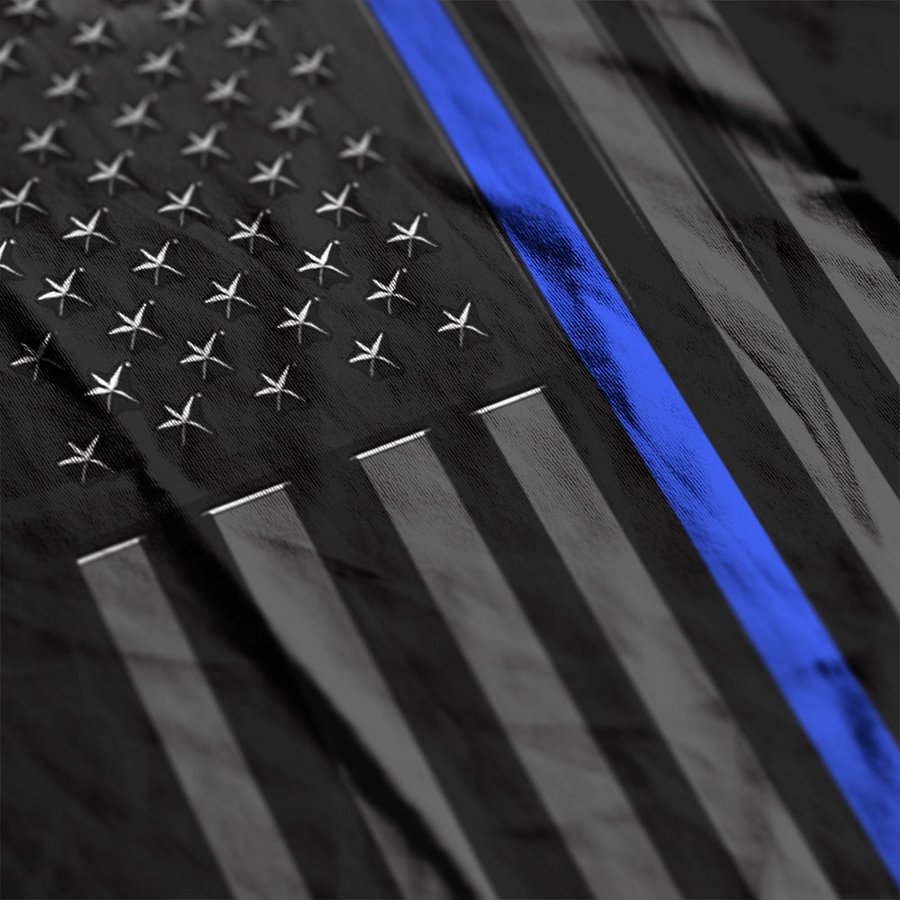 Stealth Thin Blue Line Flag product image (2)