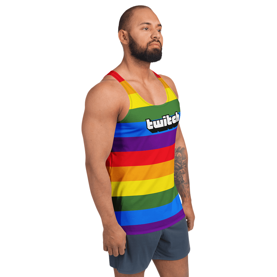 Rainbow Twitch Tank Top product image (3)