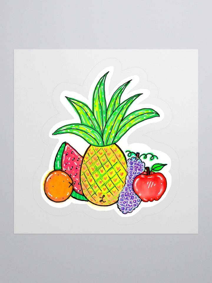 Fruity Fun Kiss Cut Stickers product image (1)