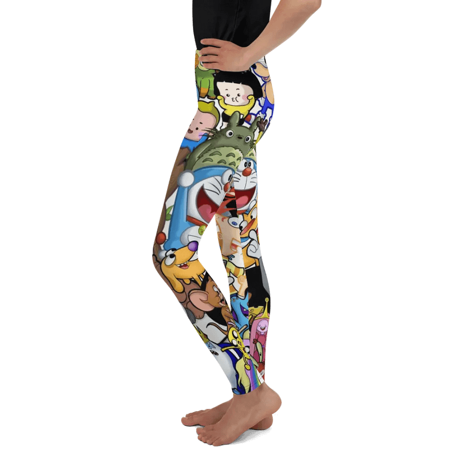 Kids Leggings – Cartoon Characters Print for Fun & Vibrant Style product image (9)
