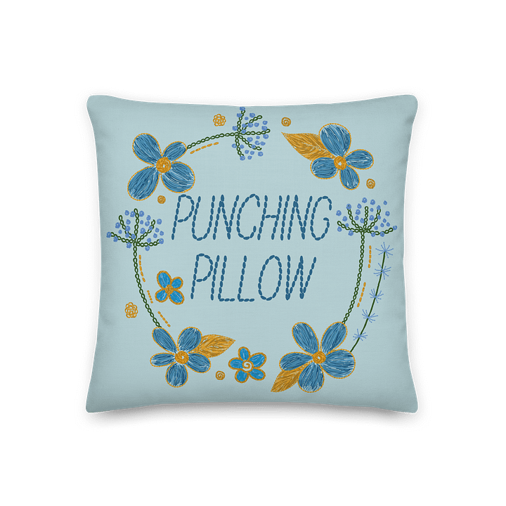 “Punching Pillow” Throw Pillow product image (1)