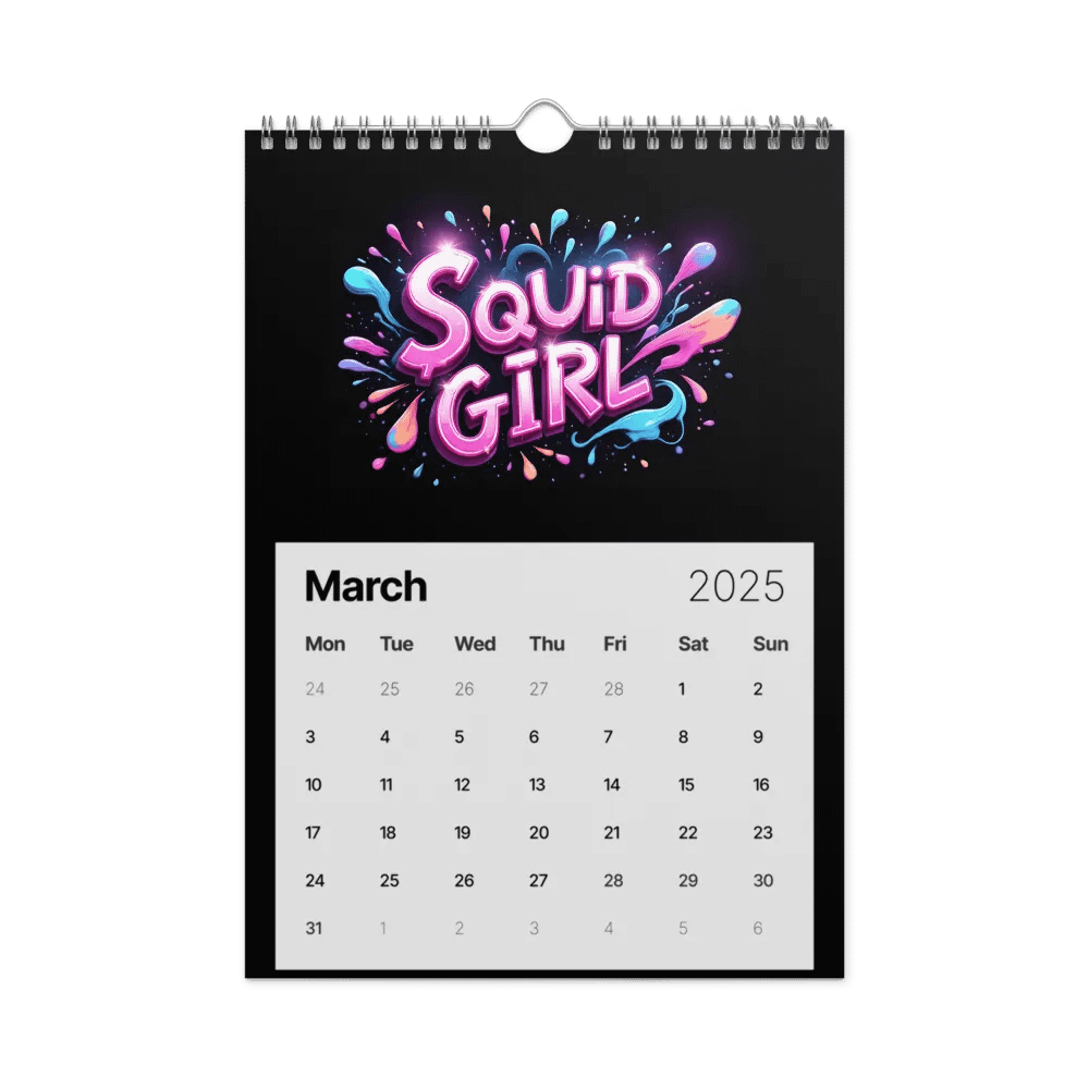 Squid Girl - Wall Calendar (2025) product image (9)