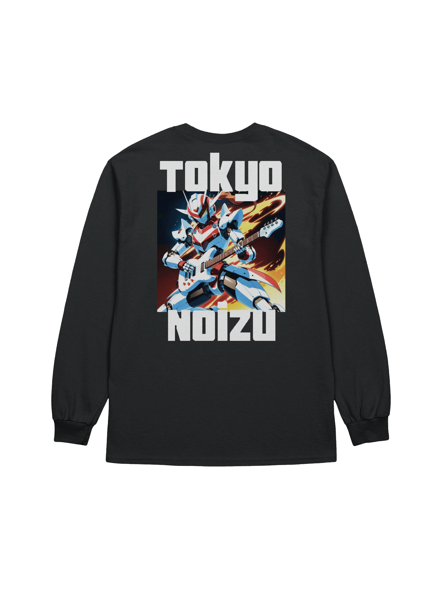 Battle Guitar Robot, Long Sleeve product image (1)
