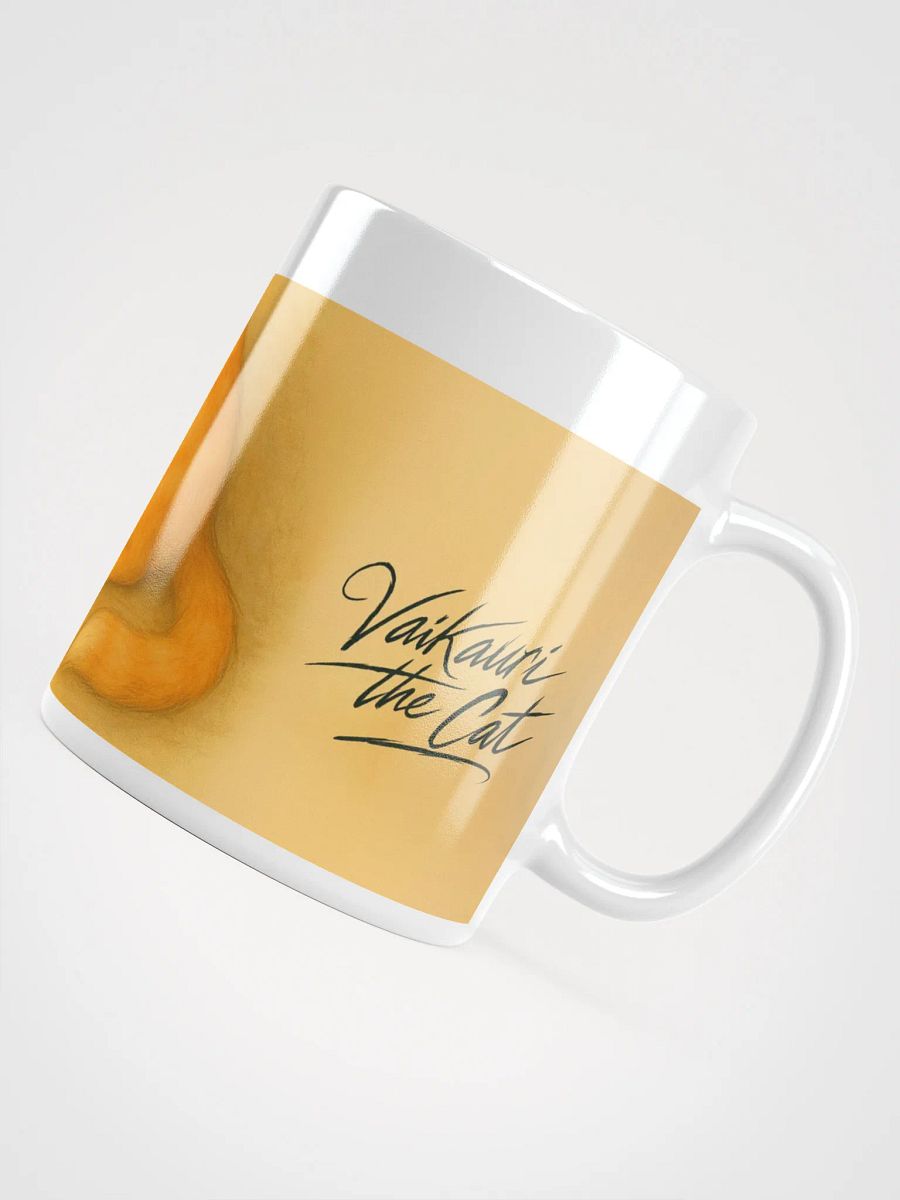 Vaikauri the Cat White Glossy Mug product image (2)