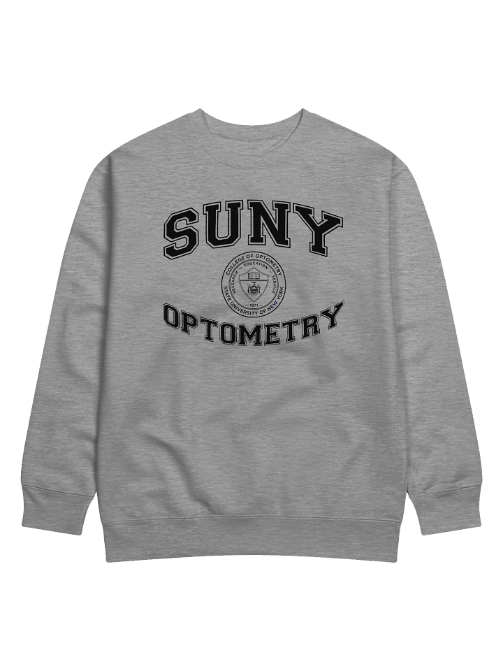 SUNY Optometry - Varsity Crew Sweatshirt product image (2)