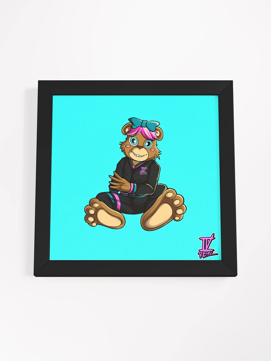Sitting Girl Bear Poster product image (4)