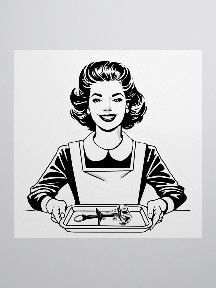 Trad Mom - Kiss Cut Sticker product image (1)