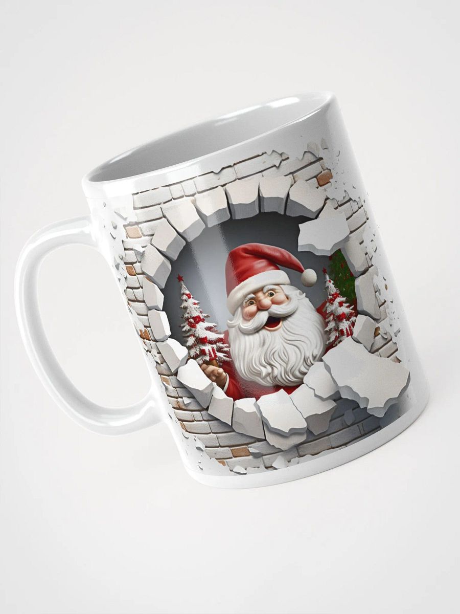 Santa's Surprise 3D Christmas Mug - Double the Holiday Magic! product image (7)