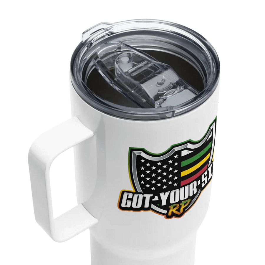 GOT YOUR SIX TUMBLER WITH HANDLE product image (4)