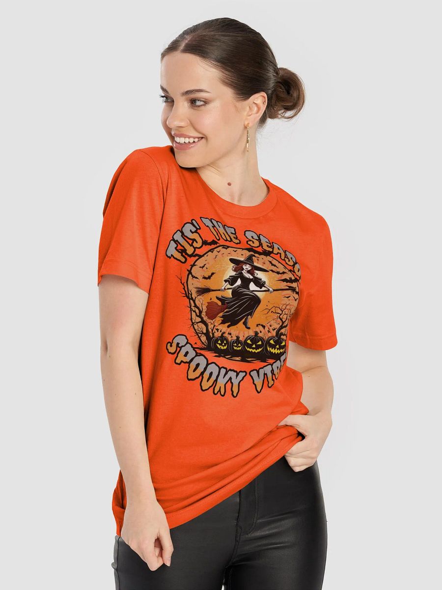 Tis The Season Spooky Vibes Witch T-Shirt product image (35)