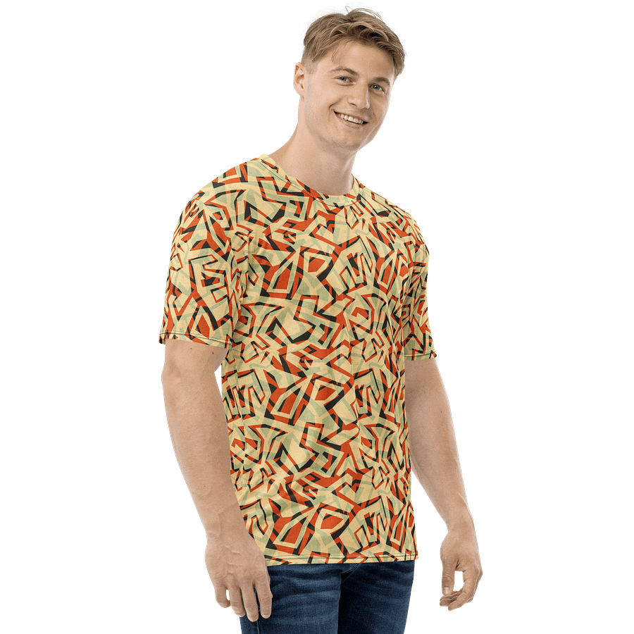 Orange Grunge | Crew Neck T-Shirt product image (4)