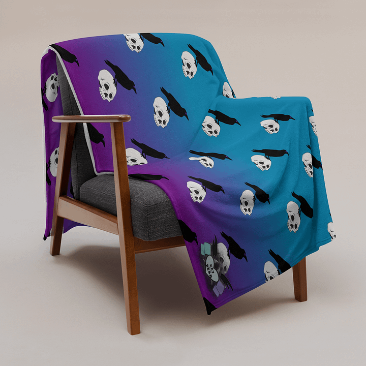 Oshi Mark Throw Blanket product image (2)