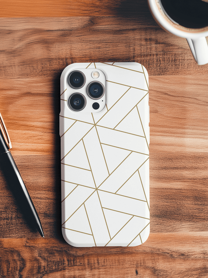 Golden Geometric iPhone® Snap Case product image (23)