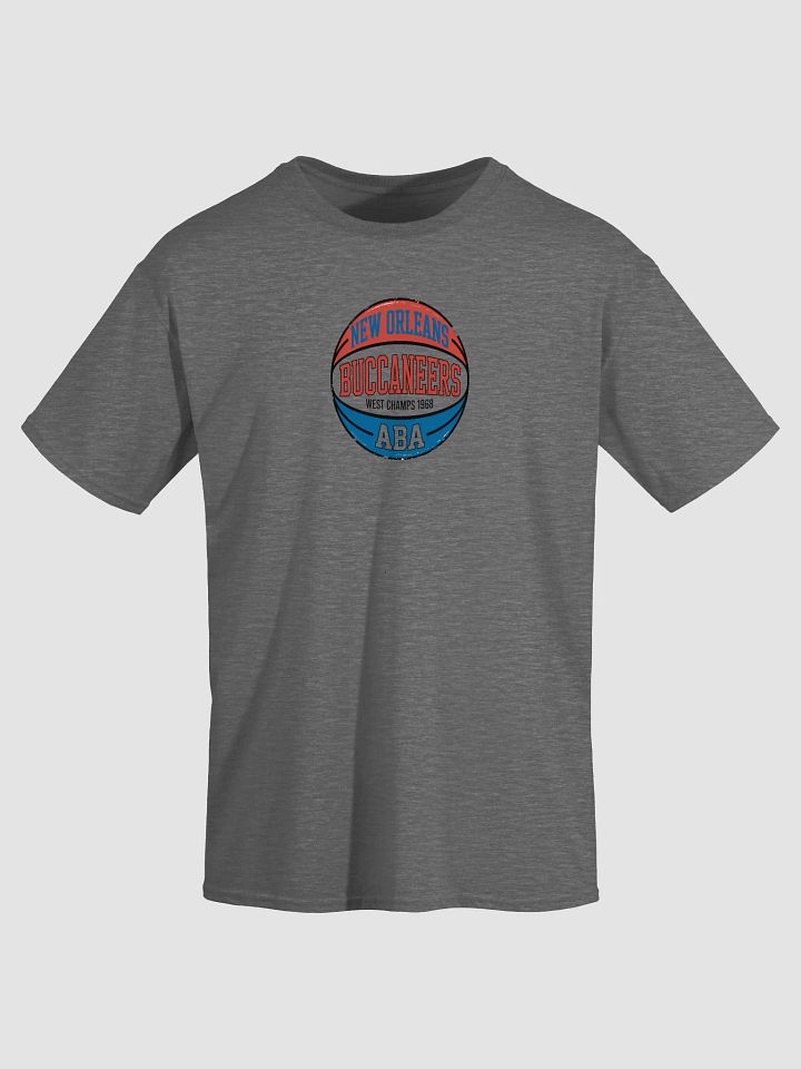 New Orleans Buccaneers ABA Basketball Logo T-Shirt product image (1)