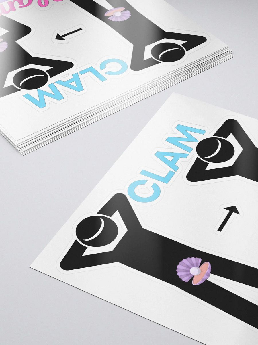 Clam Slam Stickers product image (5)