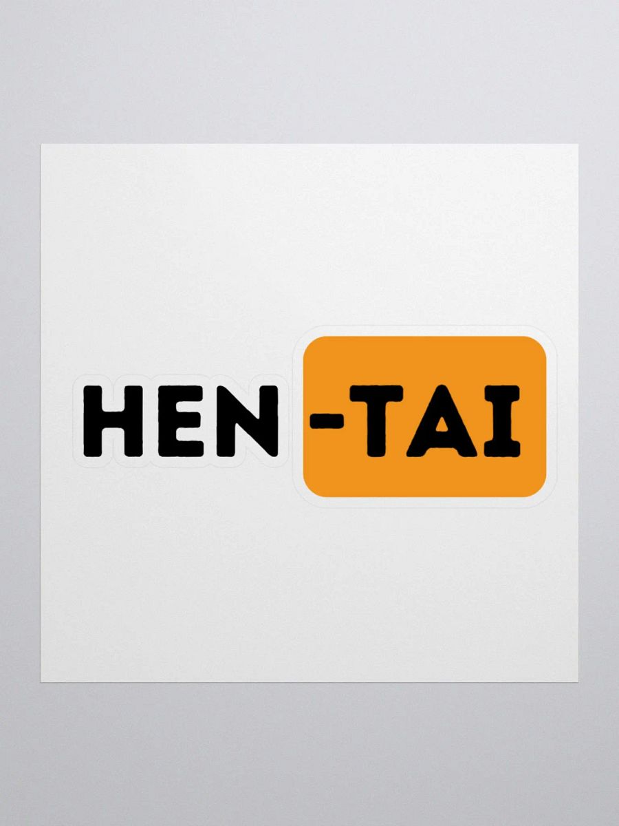 Hen-tai sticker product image (1)