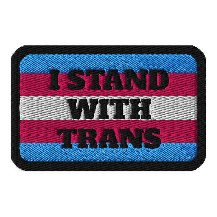 LOVA - Stand With Trans Pride Patch product image (1)