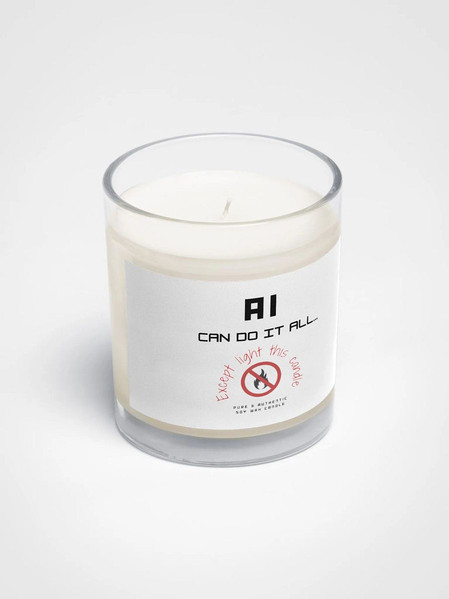 AI Joke Soy Wax Candle product image (2)