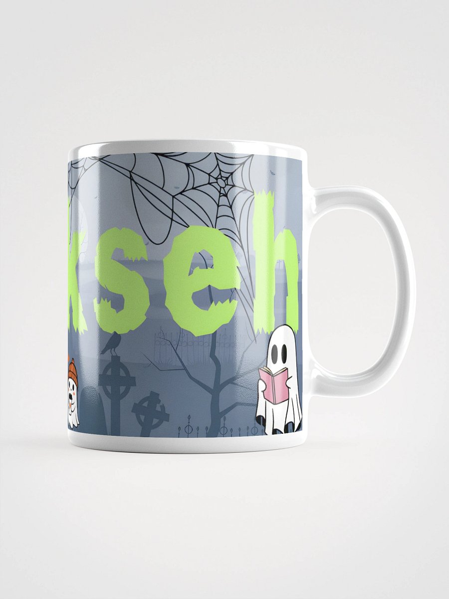 Spooky Ghosts White Glossy Mug product image (3)