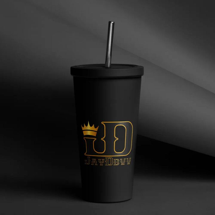Jay Devv Black Tumbler product image (1)