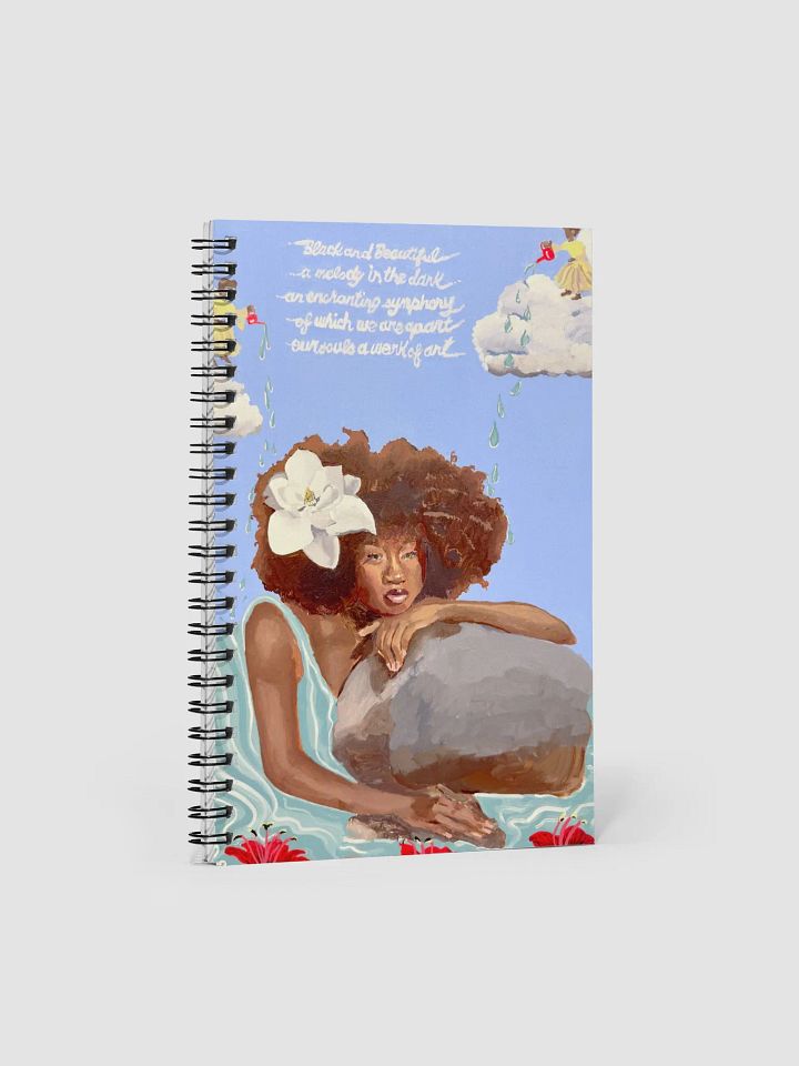 Echoing Through Eternity Spiraled Notebook product image (1)