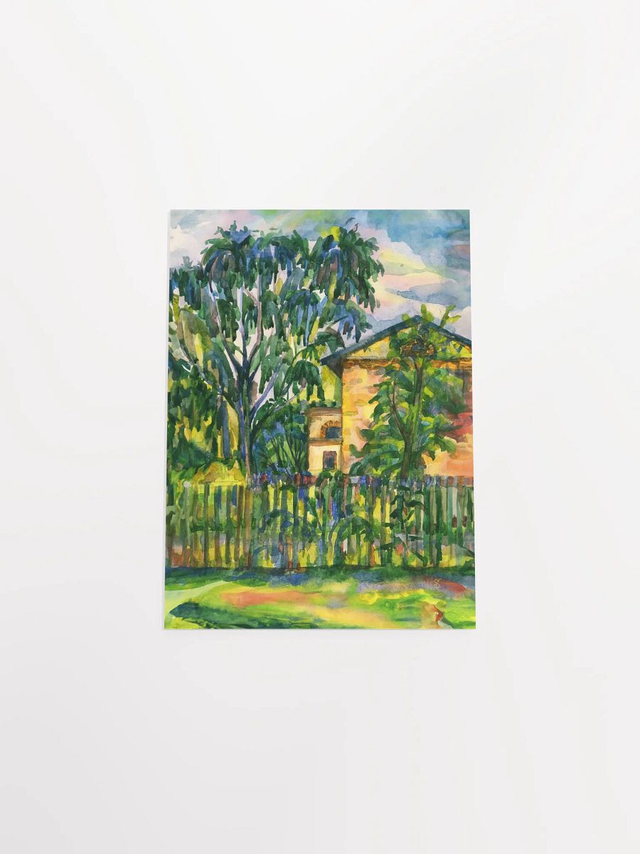 Vibrant Summer Retreat Poster. - Private House with Ffence product image (8)