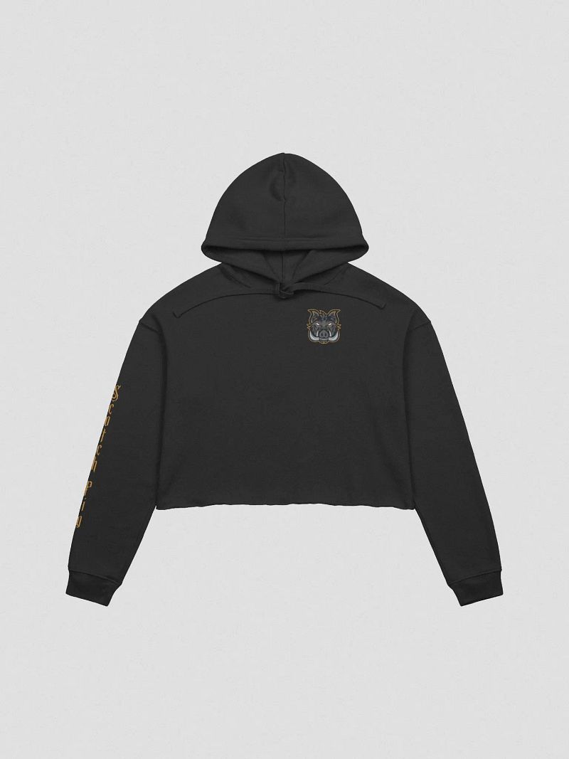 ScotchPig Logo Cropped Hoodie
