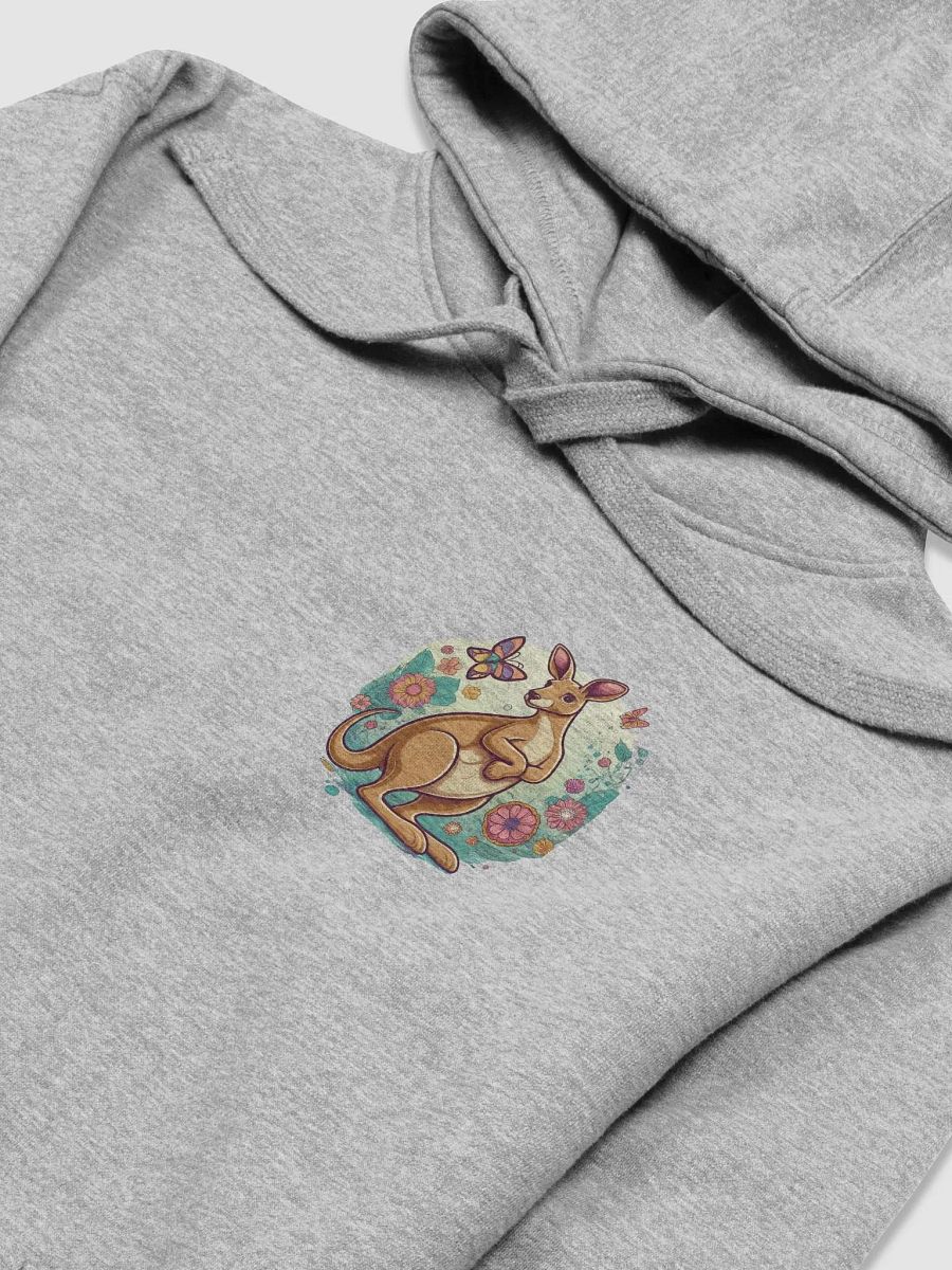 Whimsical Kangaroo and Butterflies Hoodie product image (9)