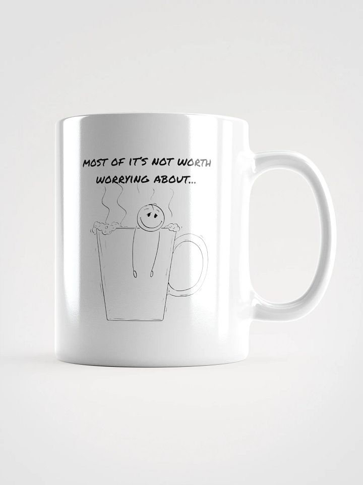“Not Worth Worrying About” Mug product image (3)